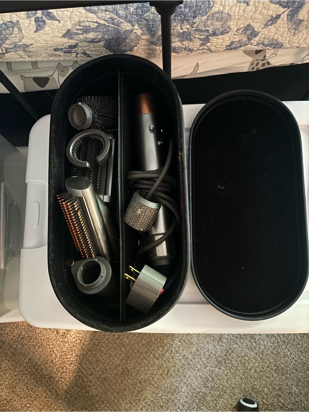 Dyson Hair Tool Set in Black and Copper